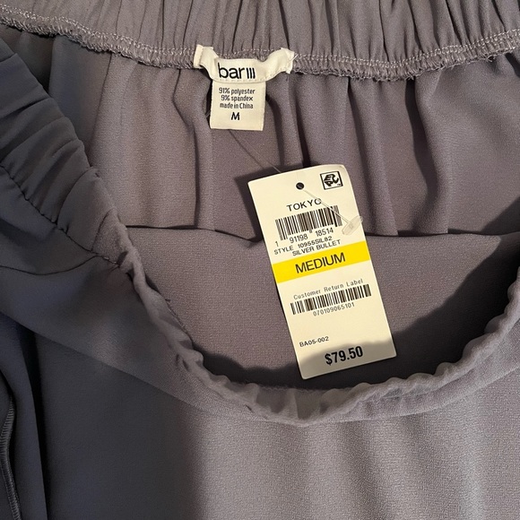 NWT Bar lll Off the Shoulder Dress - Picture 2 of 2